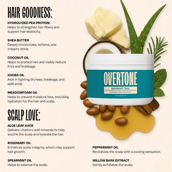 Overtone Semi Permanent Color-Depositing Deep Conditioning Mask #5