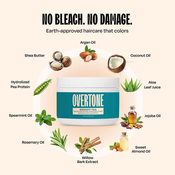 Overtone Semi Permanent Color-Depositing Deep Conditioning Mask #9