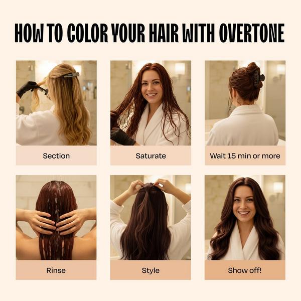 Overtone Semi Permanent Color-Depositing Deep Conditioning Mask #8