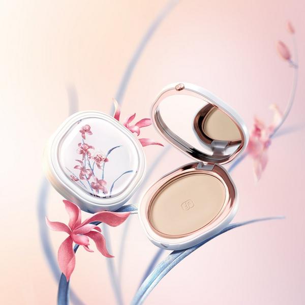Florasis Florasis Yurong Airbrushed Tinted Pressed Powder Z25 Lotus (Ode to Embroidery) #8