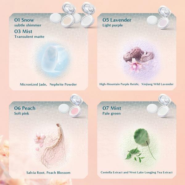 Florasis Flawless Jade Breathable Color Correcting Loose Powder #7