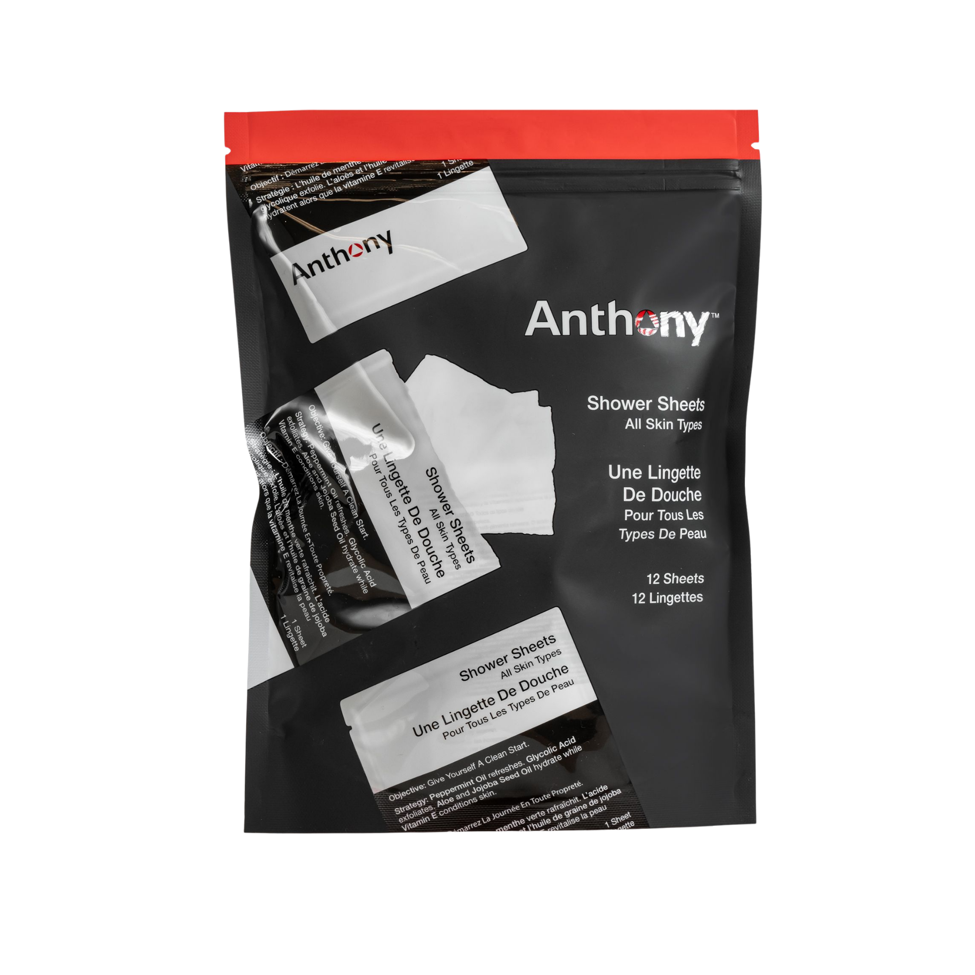 Anthony Shower Sheets INTERNATIONAL SHIPPING