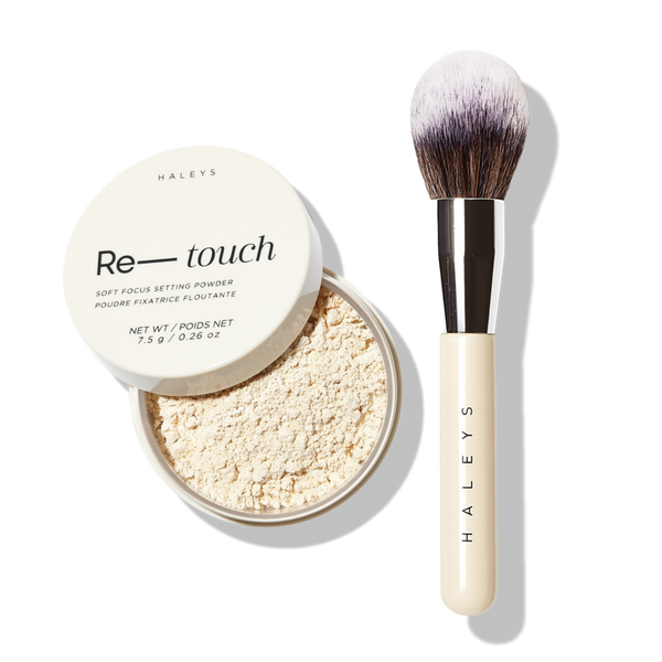 HALEYS Beauty Blurring Setting Powder & Brush Duo #1