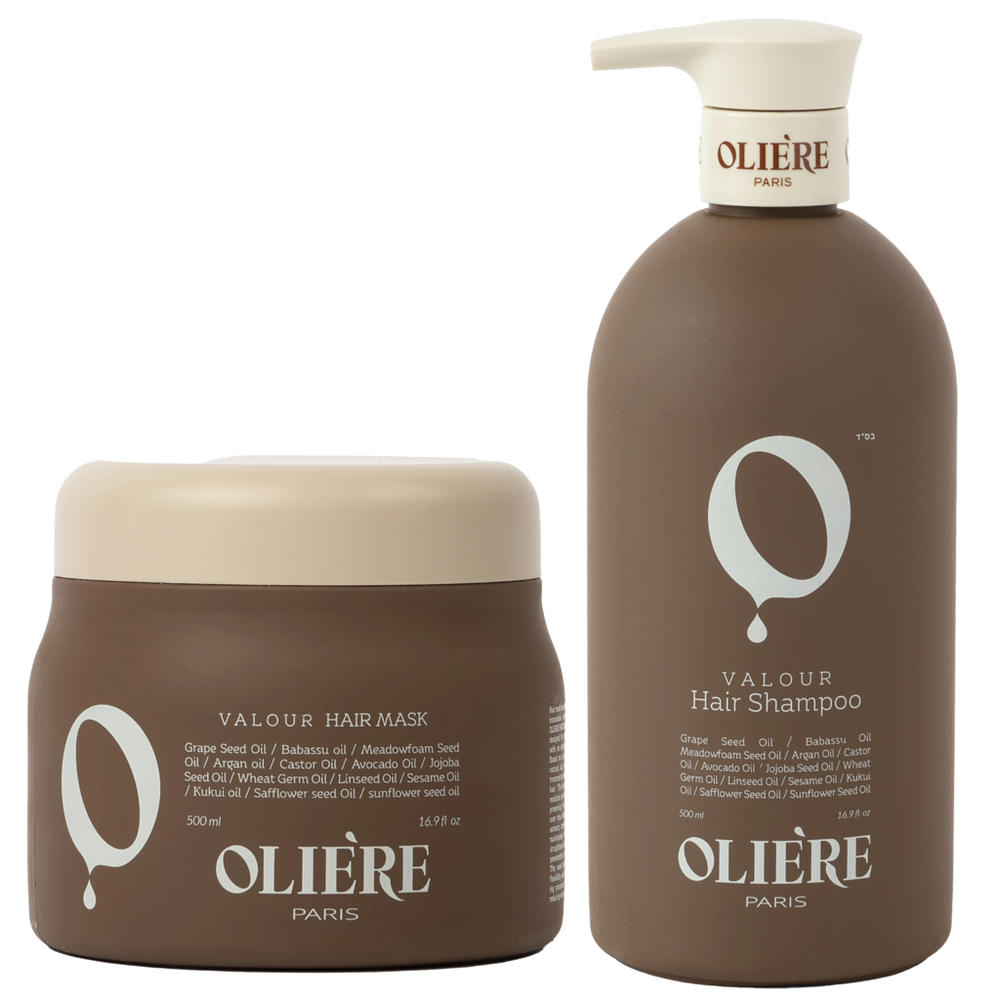 Oliere Paris Valour Cleanse & Repair Hair Care Duo
