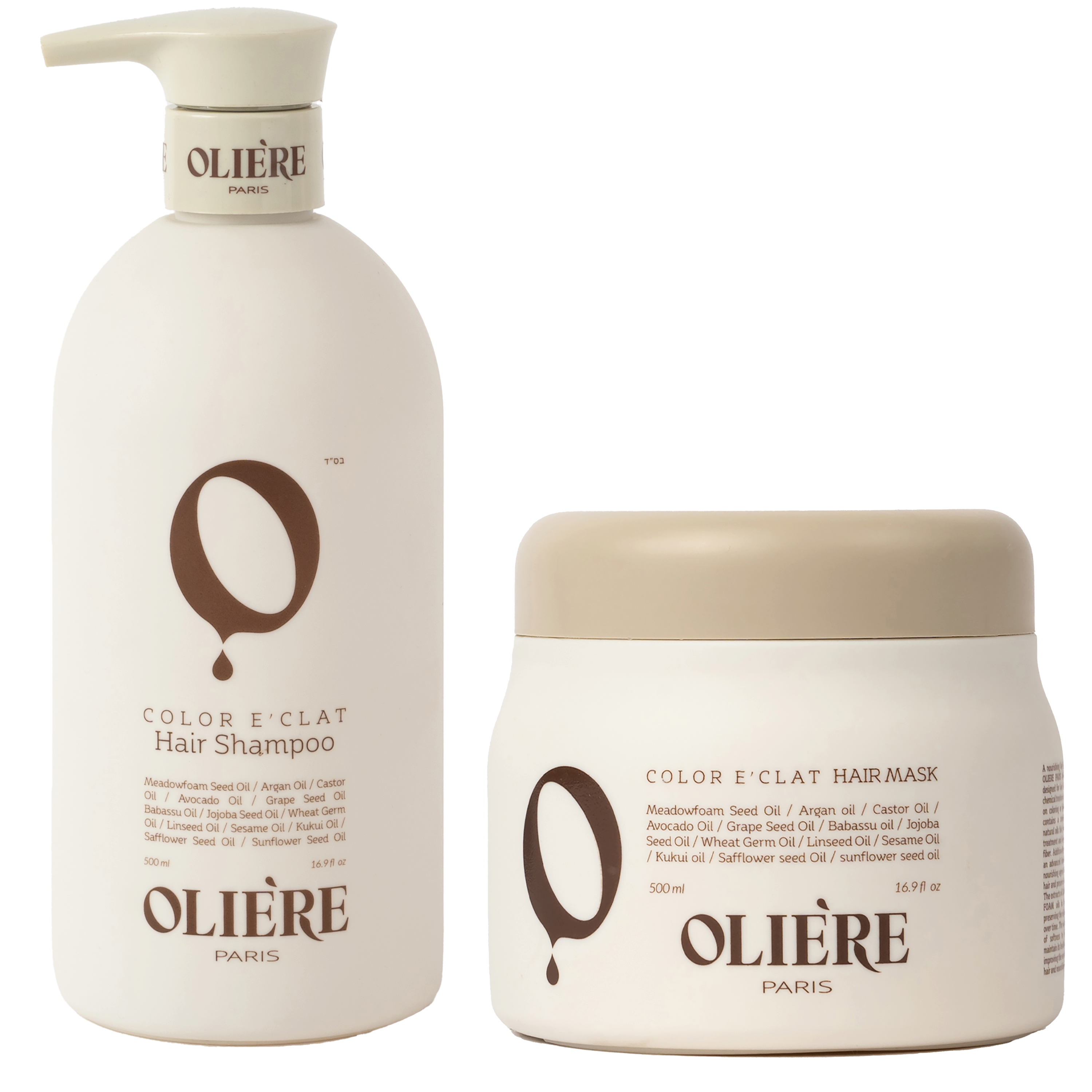 Oliere Paris Color Éclat Cleanse & Repair Hair Care Duo #1