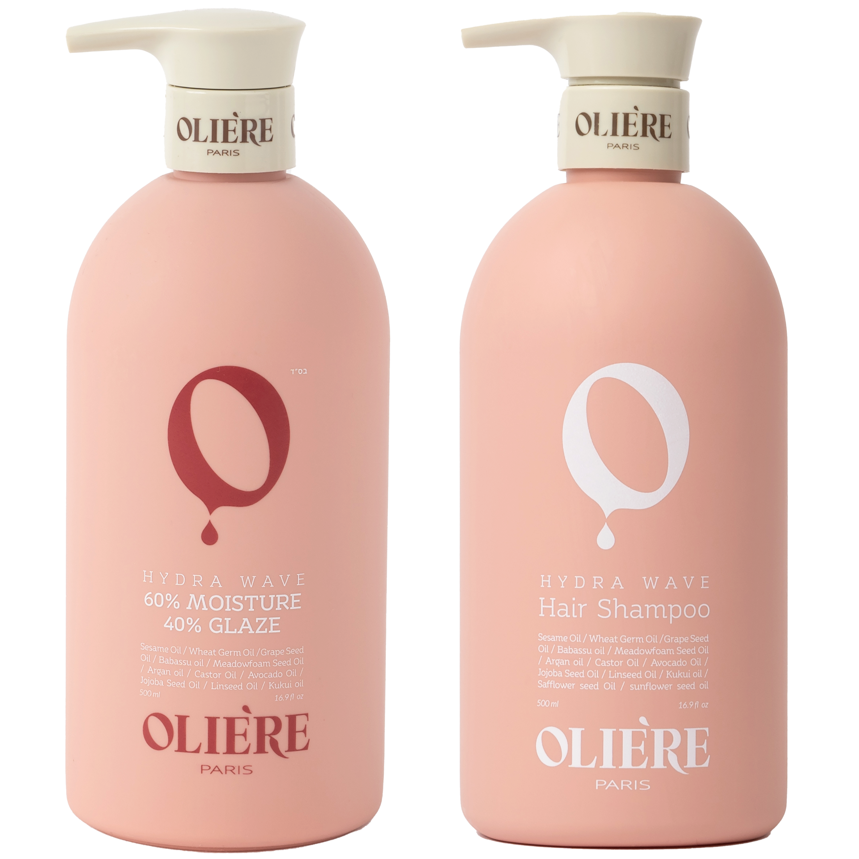 Oliere Paris Hydra Wave Curl-Defining Hydrating Styling Hair Care Duo #1