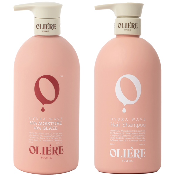 Oliere Paris Hydra Wave Curl-Defining Hydrating Styling Hair Care Duo #1