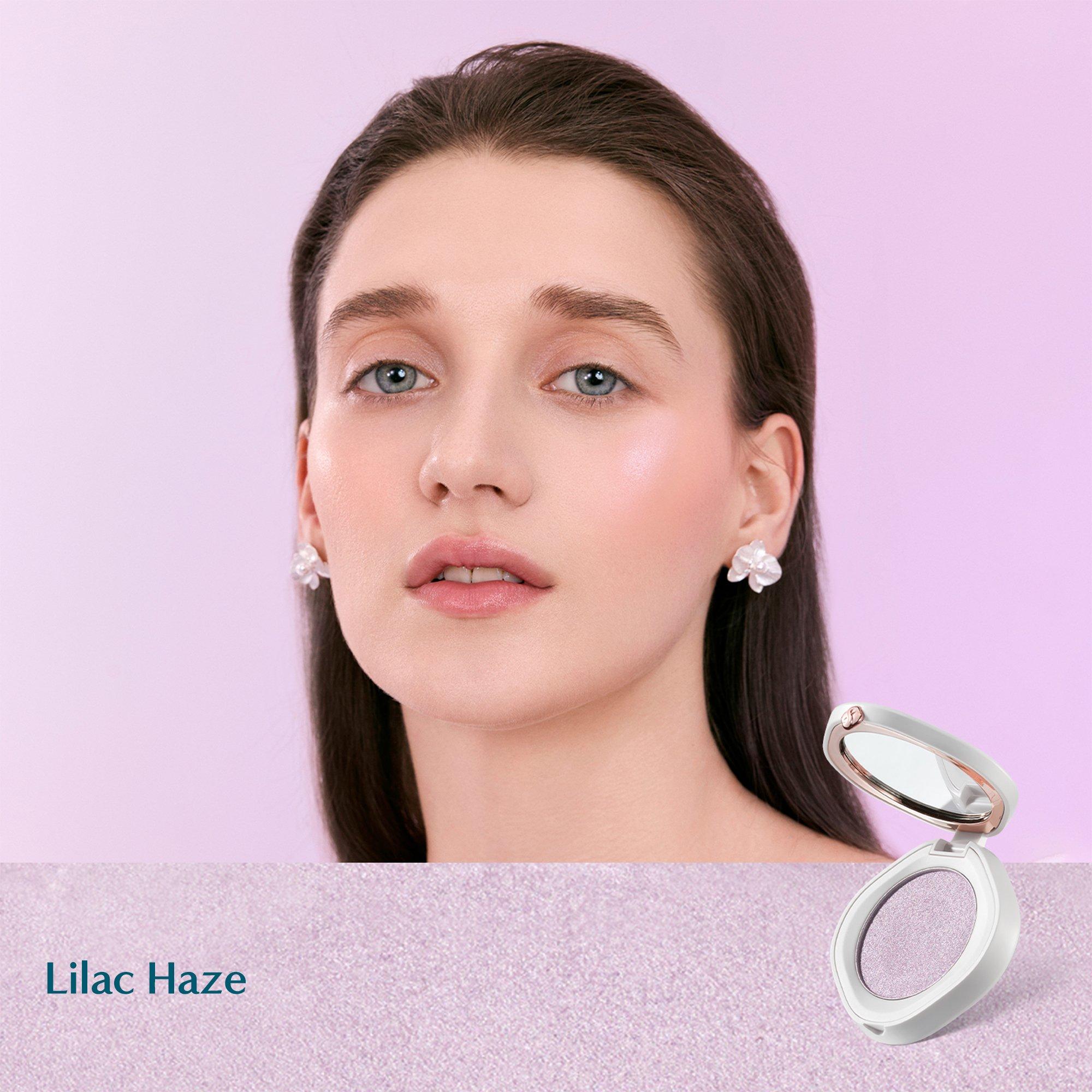 Хайлайтер Florasis Gentle Waves Aqua Glow, Ode to Embroidery, цвет: 03 Сиреневый мглистый — фото 7