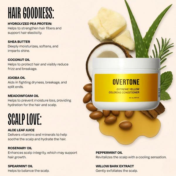 Overtone Semi Permanent Color-Depositing Deep Conditioning Mask #7