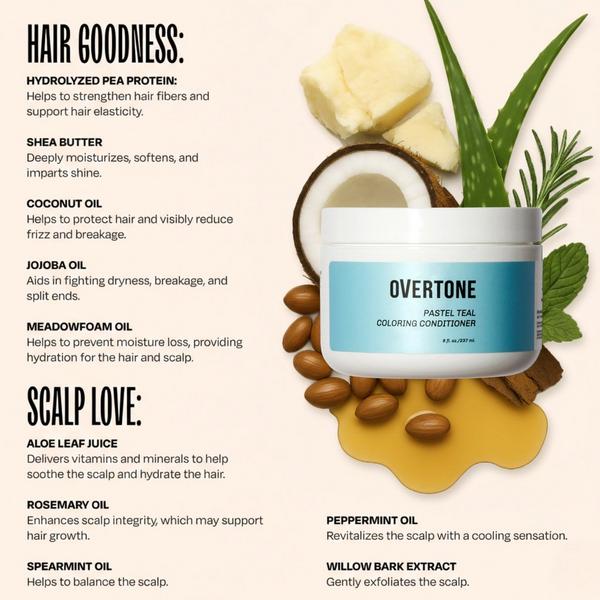Overtone Semi Permanent Color-Depositing Deep Conditioning Mask #7
