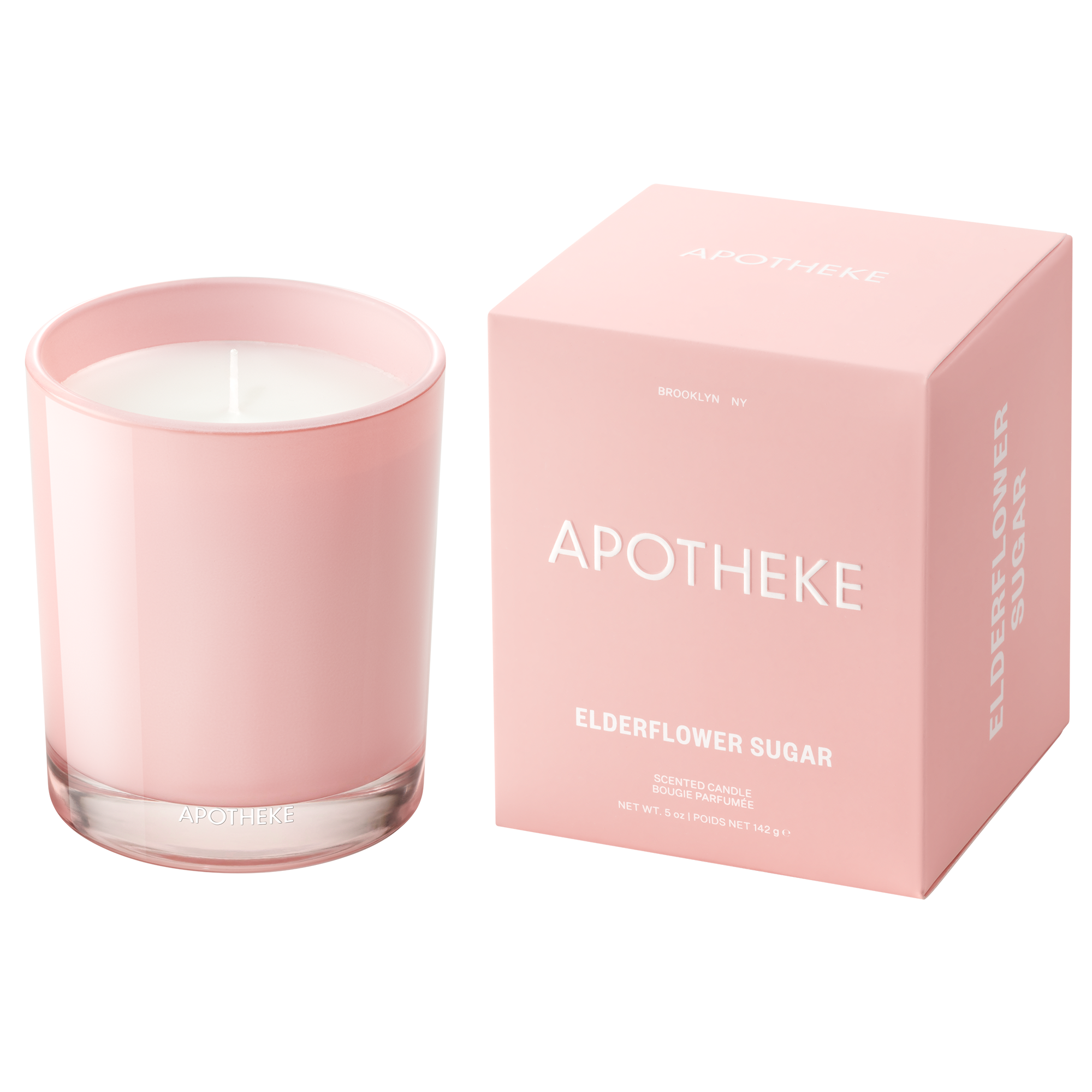 APOTHEKE Elderflower Sugar Petite Scented Candle #1