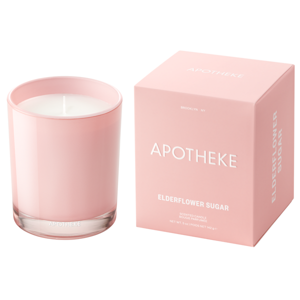 APOTHEKE Elderflower Sugar Petite Scented Candle #1