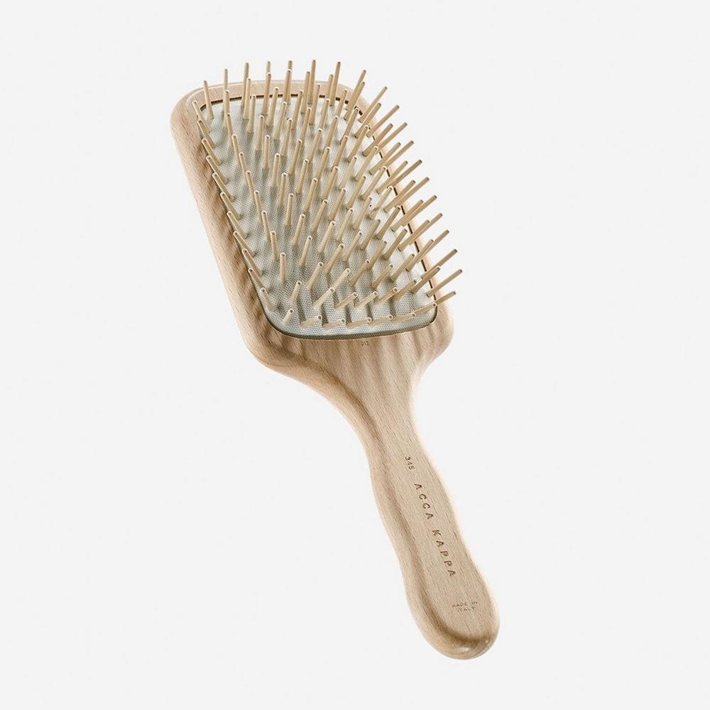 Acca Kappa Natura Paddle Brush Wooden Pins