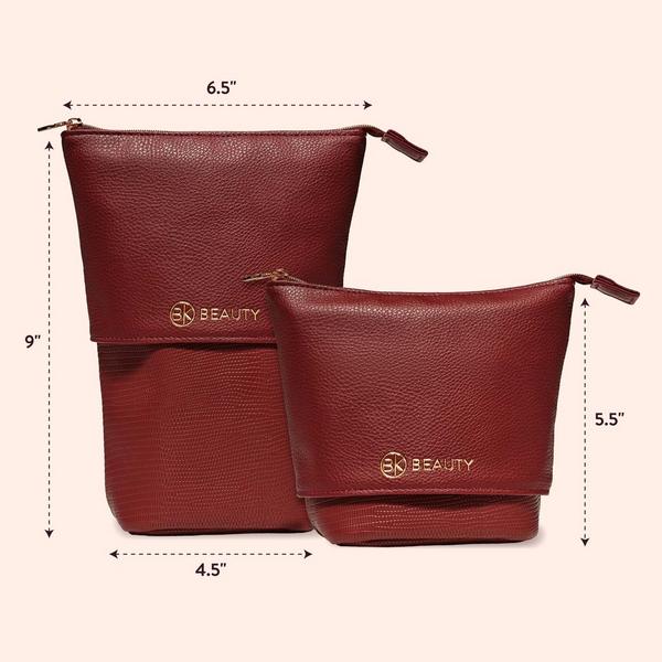 BK Beauty Standup Brush Holder & Travel Makeup Bag #4