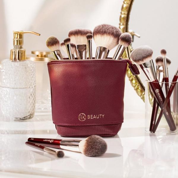 BK Beauty Standup Brush Holder & Travel Makeup Bag #7