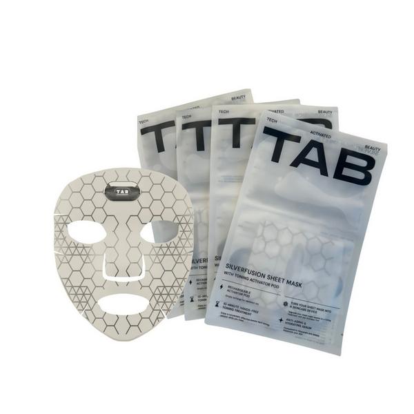 Tech Activated Beauty SilverFusion Sheet Mask + Toning Activator Pod #4