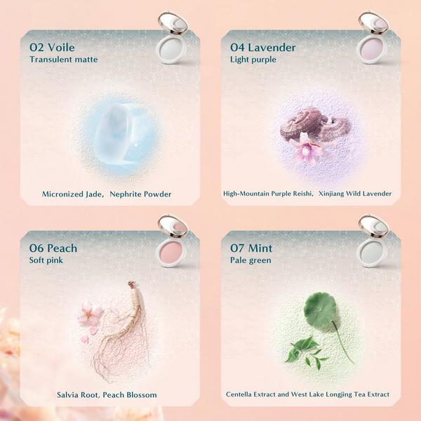 Florasis Flawless Jade Breathable Color Correcting Pressed Powder #6