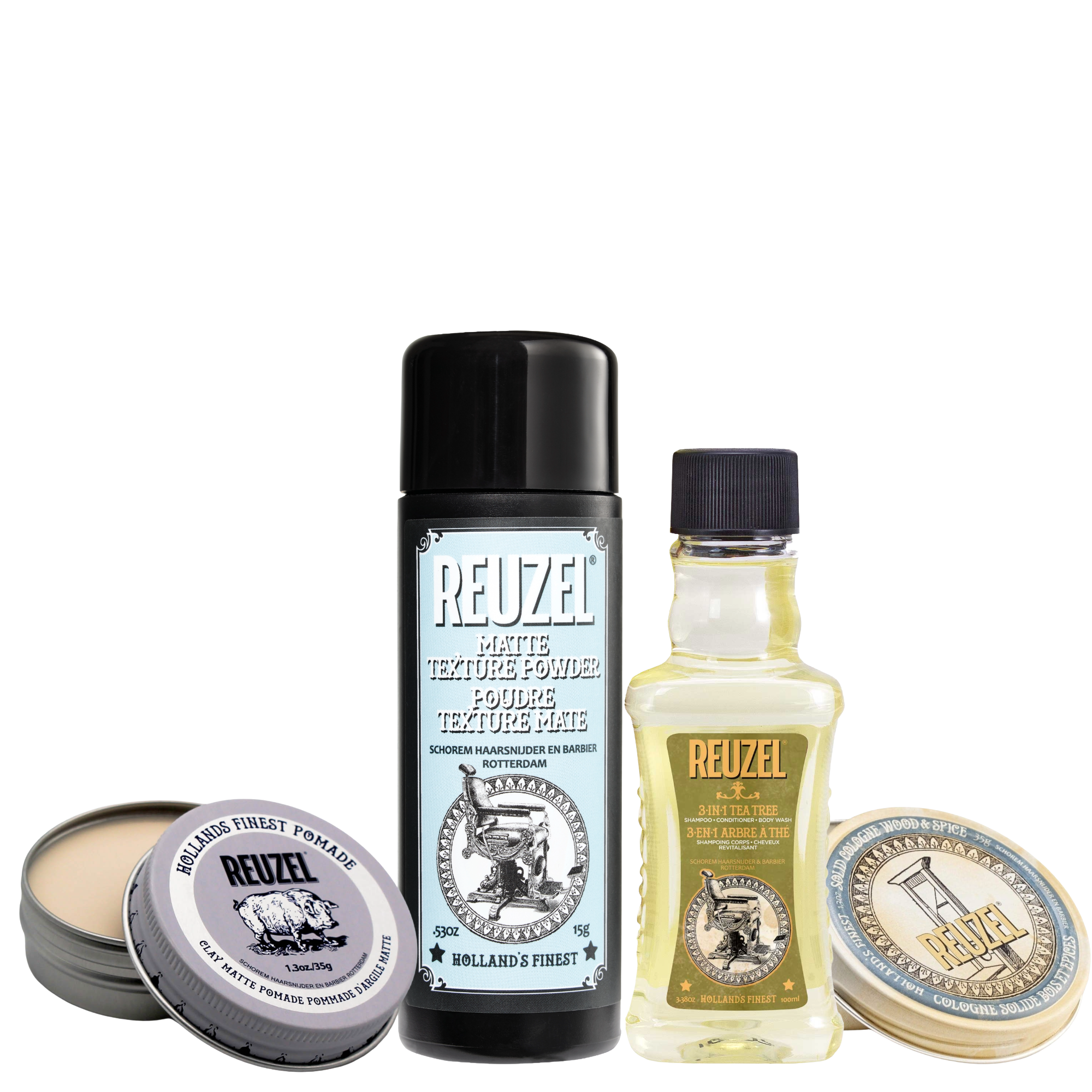 Hair & Cologne Balm Try Me Kit