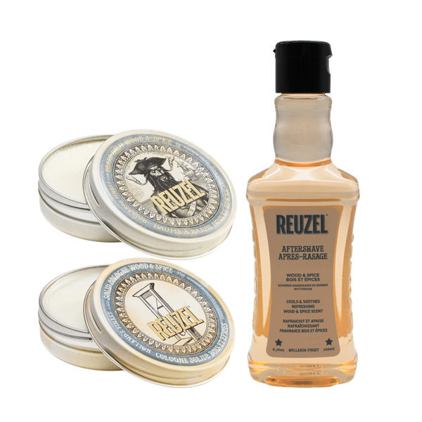 REUZEL Wood & Spice Beard Bundle Trio #1