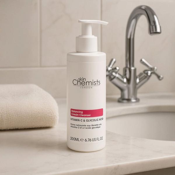 skinChemists Balancing Vitamin C & Glycolic Acid Cream Cleanser #3