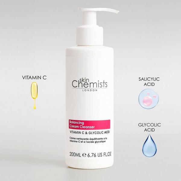 skinChemists Balancing Vitamin C & Glycolic Acid Cream Cleanser #5