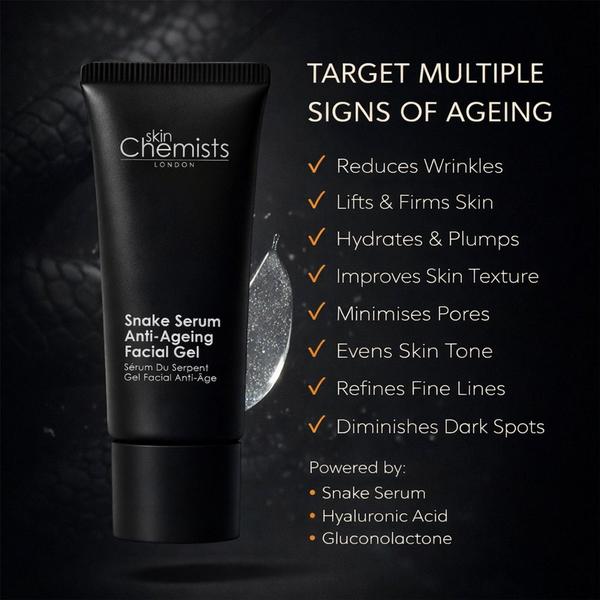 skinChemists Snake Serum Anti-Aging Facial Gel Duo Pack #6