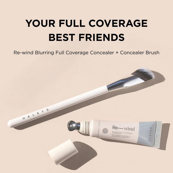 HALEYS Beauty Full Coverage Concealer & Brush Set #3