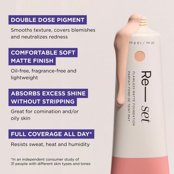 HALEYS Beauty Re-set Flawless Matte Foundation #5