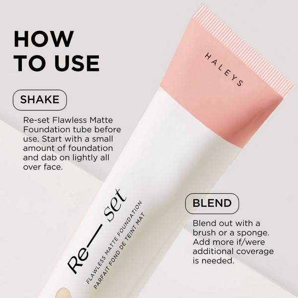 HALEYS Beauty Re-set Flawless Matte Foundation #7