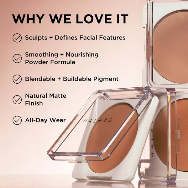 HALEYS Beauty Re-sculpt Smoothing Contour Powder #3
