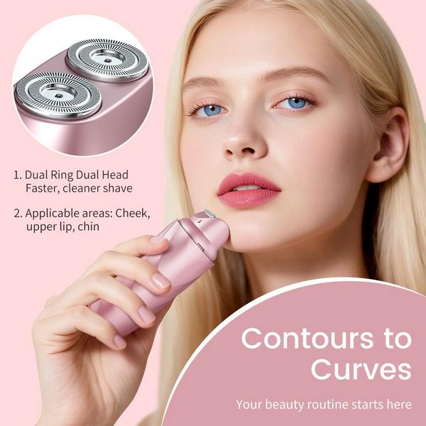 LILA by Akunbem Painless 3-in-1 Body & Facial Shaver #3