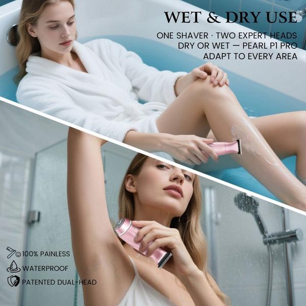 LILA by Akunbem 2-in-1 Bikini Trimmer & Shaver - Adjustable Magnetic Blades #5