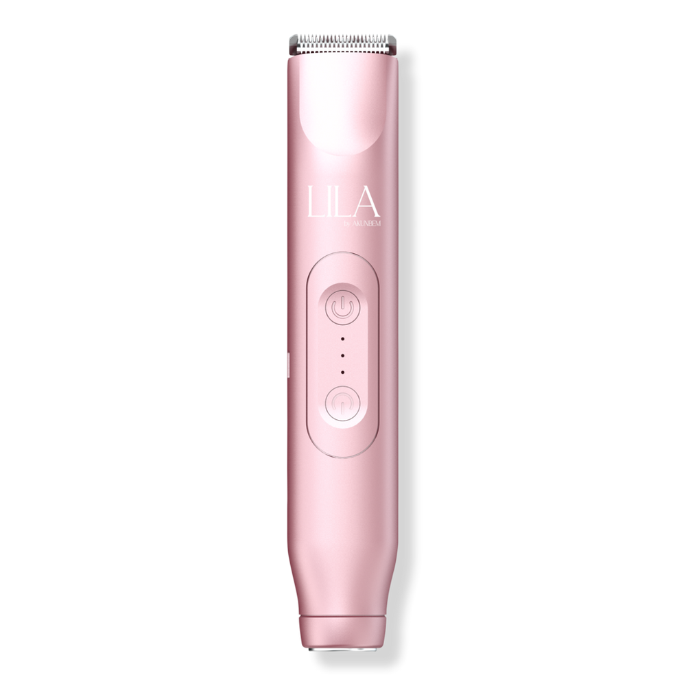 LILA by Akunbem 3-in-1 Women's Bikini Trimmer, Facial Shaver & Nose Hair Remover - USB Rechargeable