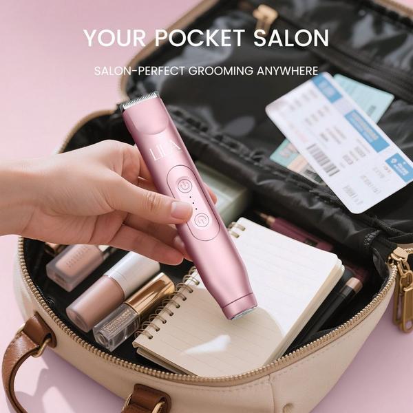 LILA by Akunbem 3-in-1 Waterproof Trimmer & Shaver for Women - USB Rechargeable #4