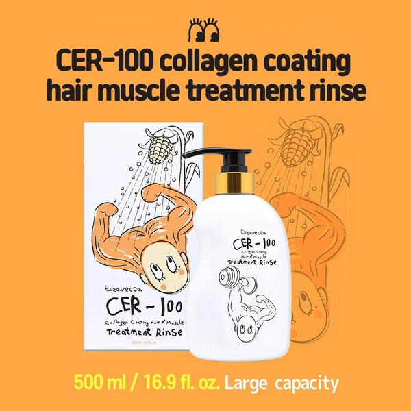 Elizavecca CER-100 Collagen Coating Hair Muscle Treatment Rinse #3
