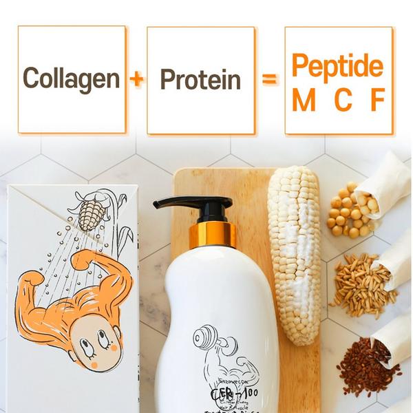 Elizavecca CER-100 Collagen Coating Hair Muscle Treatment Rinse #4