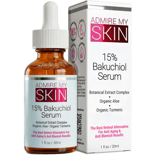 Admire My Skin - 15% Bakuchiol Serum Natural Retinol Alternative