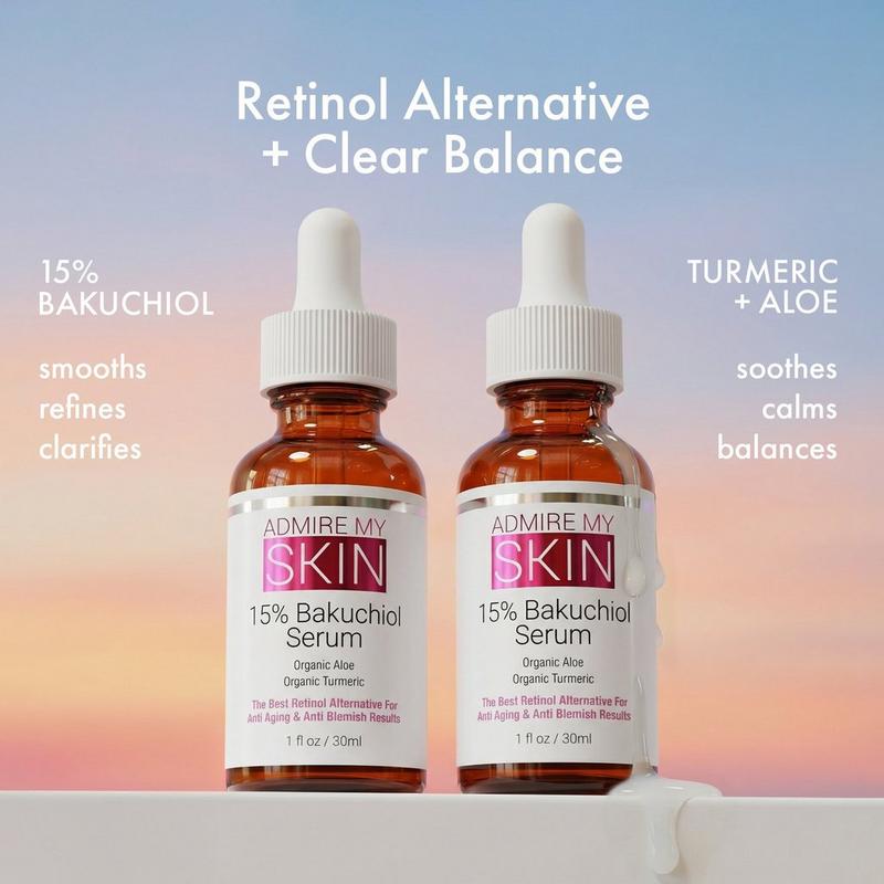 Admire My Skin - 15% Bakuchiol Serum Natural Retinol Alternative
