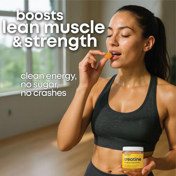 Her Own Creatine Gummies: Energy, Endurance, Muscle & Recovery #4