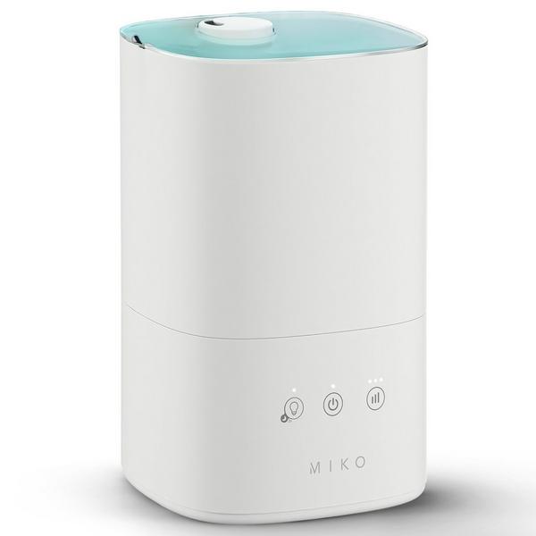 Miko Breeze 3-Speed Ultrasonic Cool Mist Humidifier with Top-Fill Tank & Aroma Tray #1