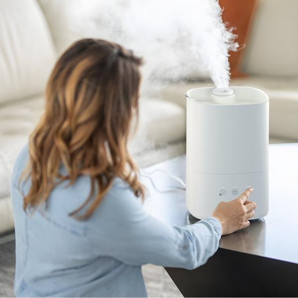 Miko Breeze 3-Speed Ultrasonic Cool Mist Humidifier with Top-Fill Tank & Aroma Tray #3