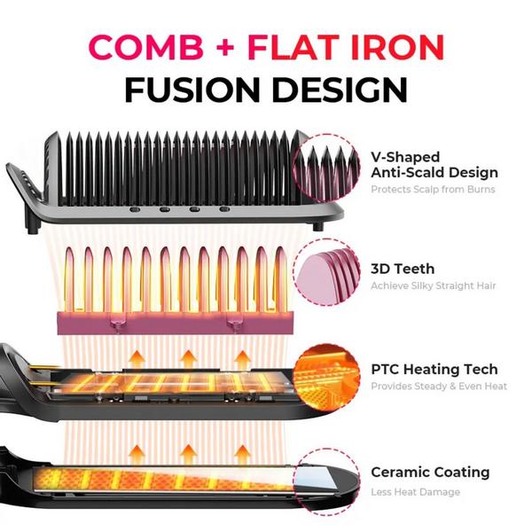 TYMO Beauty Filpro Hair Straightening Comb #4