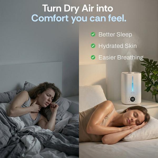 Miko Miko Myst 4.5L Cool Mist Humidifier with Remote #6