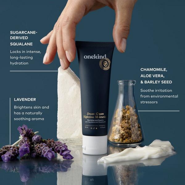 Onekind Dream Cream Hydrating Anti-Aging Night Cream for Sensitive Skin #4
