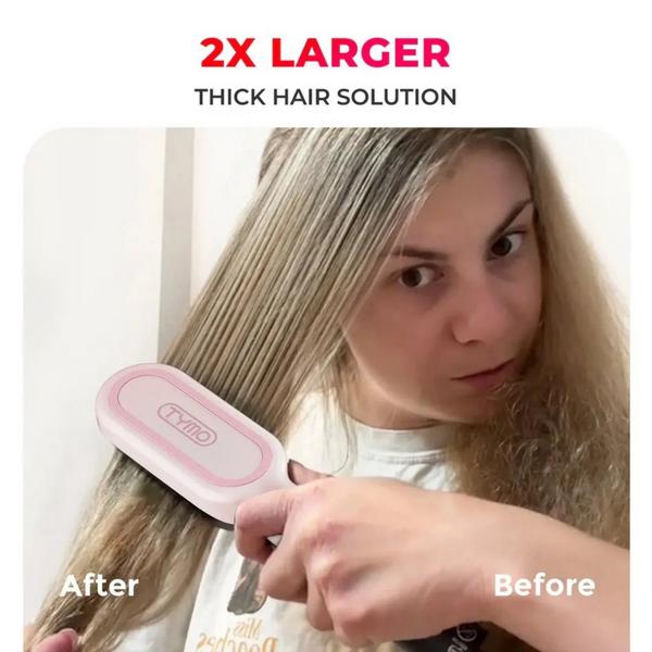 TYMO Beauty Ionic Plus Hair Straightening Brush #2