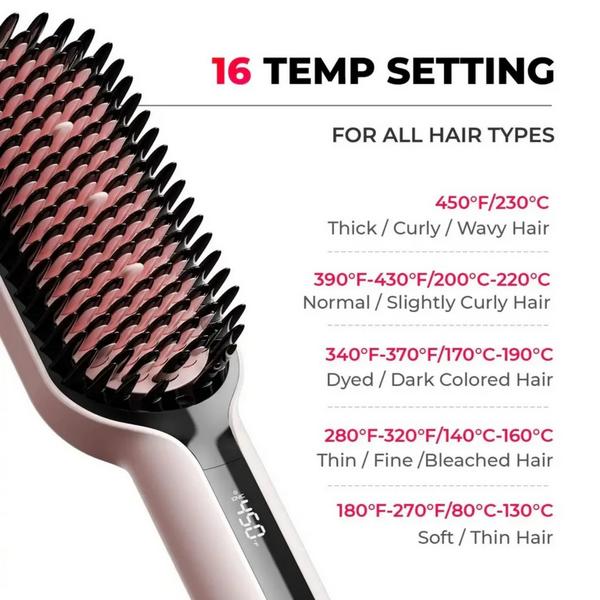 TYMO Beauty Ionic Plus Hair Straightening Brush #5