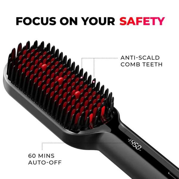 TYMO Beauty Ionic Plus Hair Straightening Brush #4