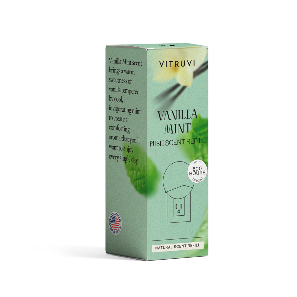 Vitruvi Vanilla Mint Push Scent Refill