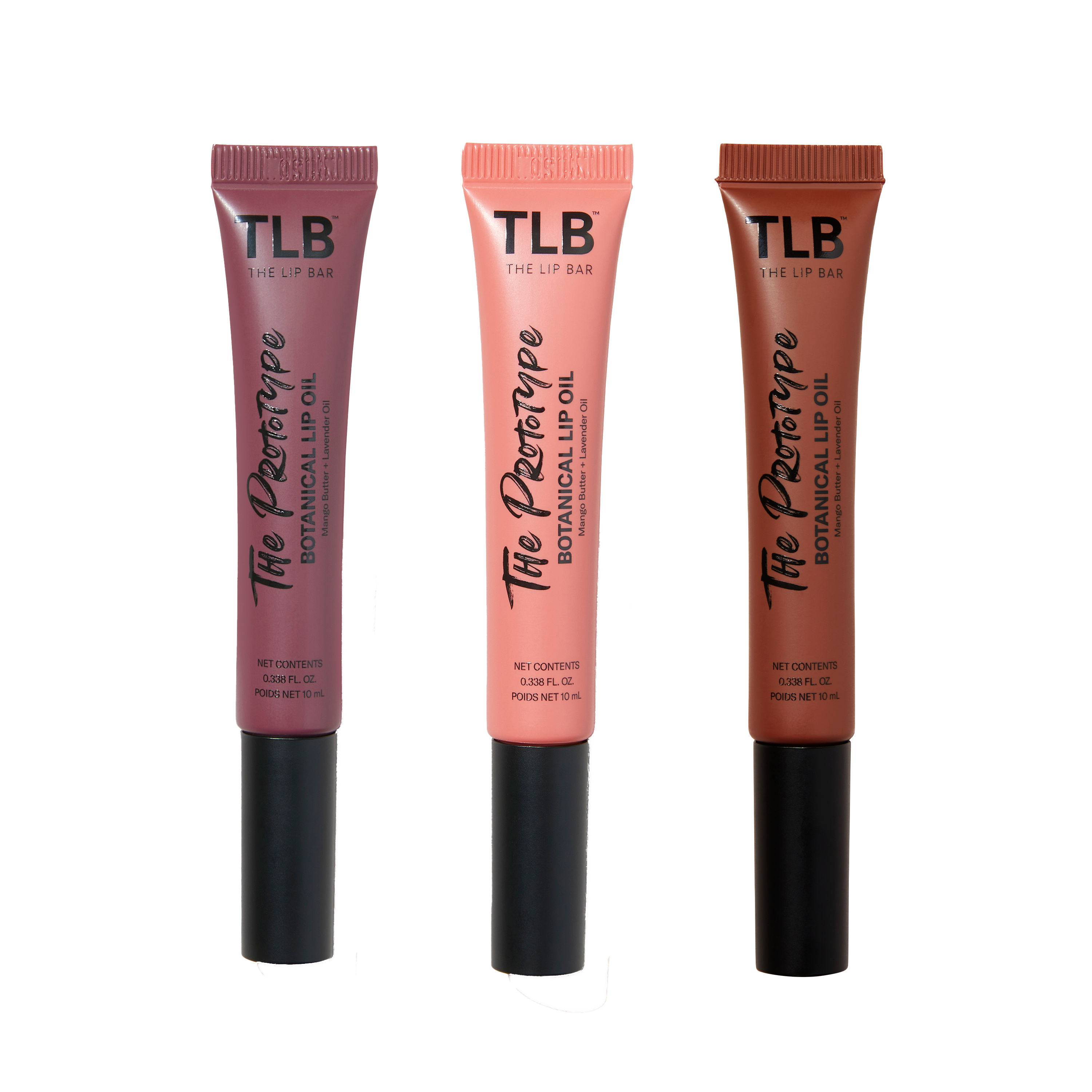 The Lip Bar The Prototype Botanical Lip Oil Trio Set #1