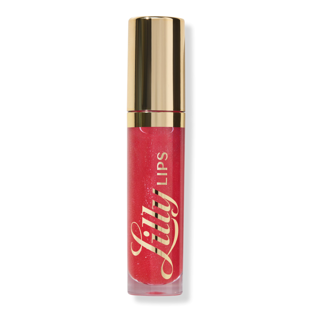 Lilly Lashes Lip Thrill Sheer Vibrating Lip Gloss - Coral Crush